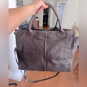 Maxon BRAND NEW supple ITALIAN leather large bag 💼 Made in Italy!!